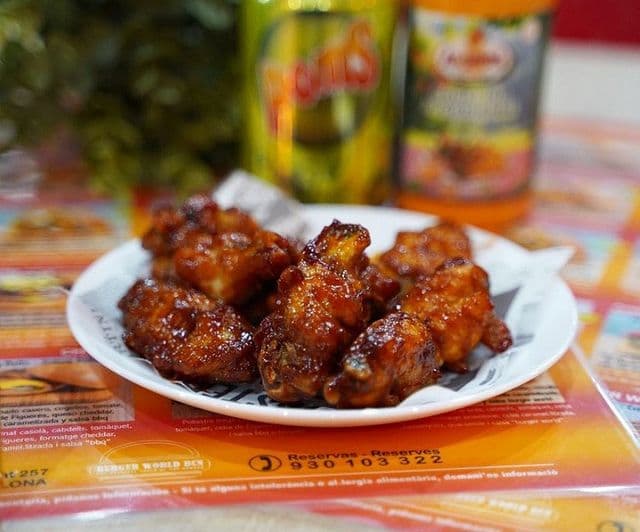 Burger World BCN - Chicken wings starter
